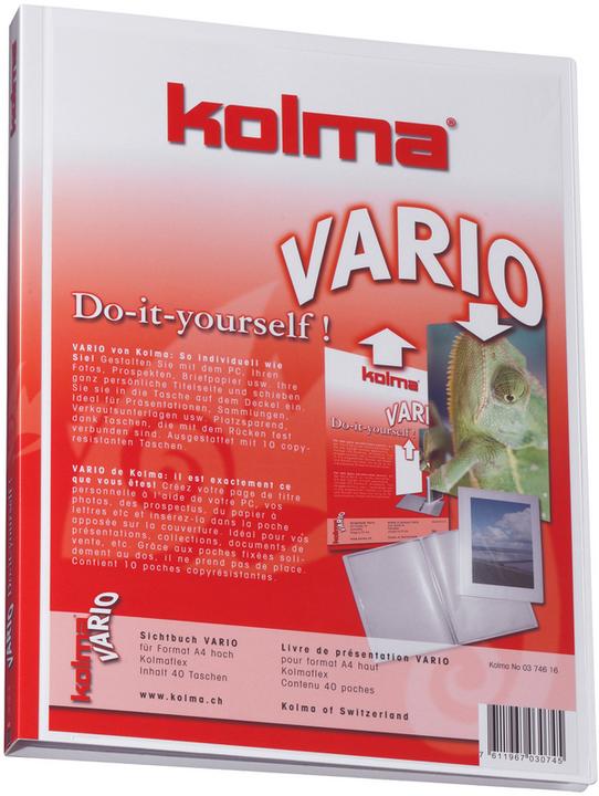Actual product image Kolma Vario (A4, 1 x)