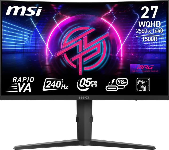 Produktbild MSI MPG 275CQRXFDE (2560 x 1440 Pixel, 27")