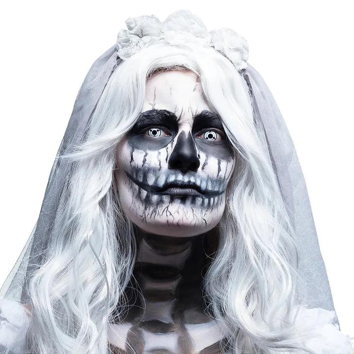 Immagine prodotto Boland Lenti a contatto Ghost Bride: lenti settimanali (Bianco)