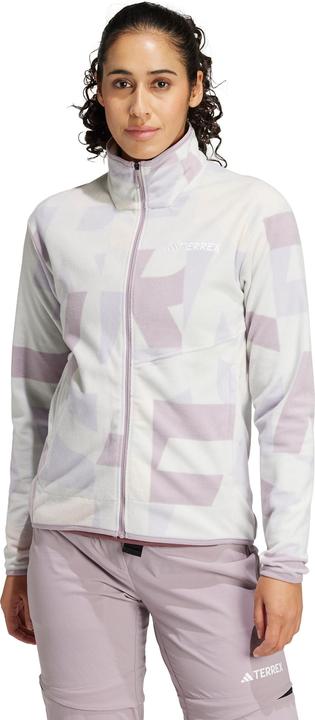 Produktbild adidas Women's Multi AOP Full Zip Fleece Jacket (L)
