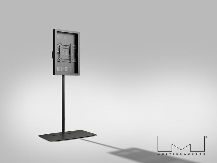 Produktbild Multibrackets Stele ohne Monitor, Portrait, schwarz, 32"/9894