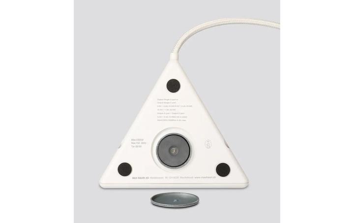 Actual product image Max Hauri Pyramid Soft-Touch surface (4 x, USB-A, USB-C, Type 12, 2.50 m)