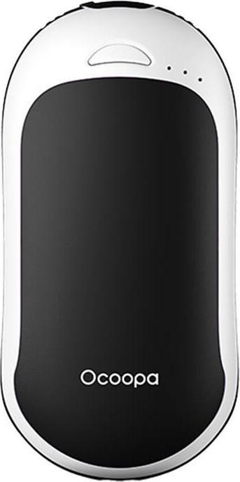 Immagine prodotto Ocoopa Scaldamani HotPal PD 5000 mAh con funzione powerbank, USB-C, bianco e nero