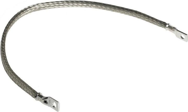 Produktbild Rs Pro Geflochtene Kabel Kupfer verzinnt 15,08 mm 0.4m Einzelader 24 x 20 x 0,2 mm 1174 Ω/km M6 (0.47 m)