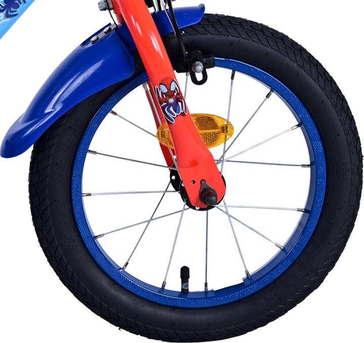 Image du produit Spiderman Vélo enfant Spider-Man 14 pouces bleu - Sécurité, confort et plaisir durable!