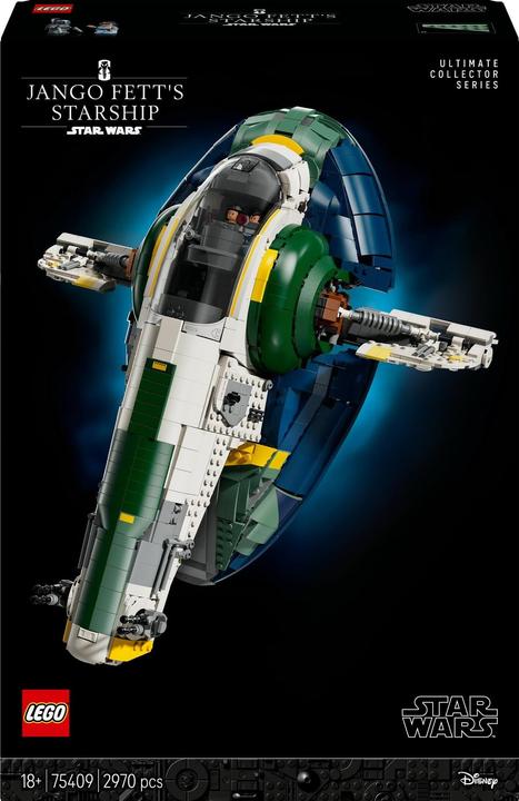 Immagine prodotto LEGO L'astronave di classe Firespray di Jango Fett (75409, LEGO Star Wars)