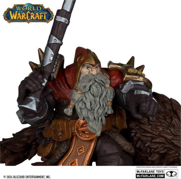 Produktbild McFarlane World of Warcraft PVC Statuen 2er-Pack 1/12 Dwarf Hunter: Beast Master & Pandaren: Monk (Gold Label)