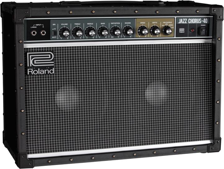 Roland JC-40 Jazz Chorus 40W 2x10 guitar amplifier combo (Guitar, 40 W)