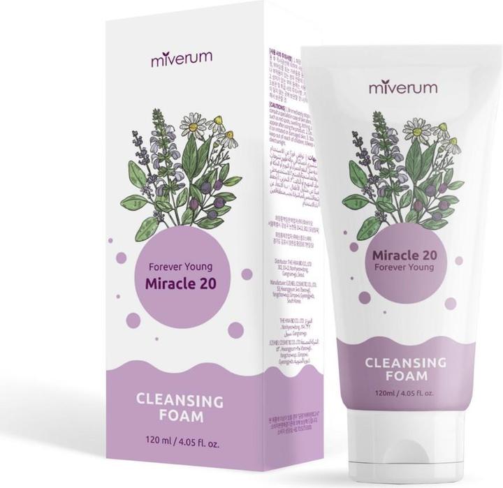 Actual product image Miverum Forever Young Miracle 20 Cleansing Foam (Foam, 120 ml)