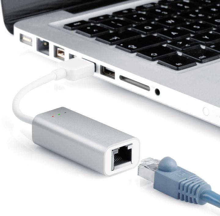 Produktbild CSL USB 3.2 Gen1 Gigabit Ethernet Netzwerkadapter RJ45 extern - 10 100 1000 Mbps Ethernet USB 3.0 (USB 3.0)