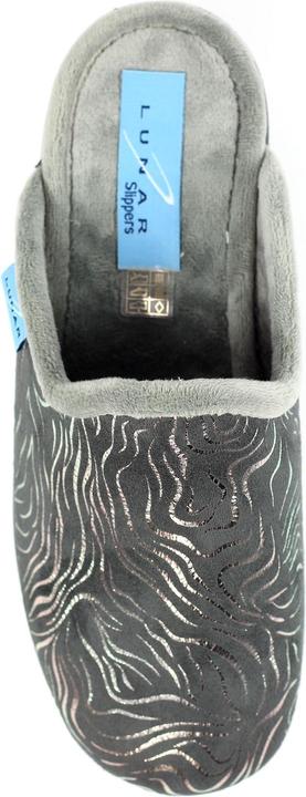 Actual product image Lunar Womens/Ladies Darlene Wedge Slippers (41)