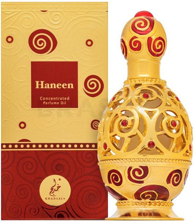 Actual product image Khadlaj Haneen Gold - koncentrovanï¿½ parfï¿½movanï¿½ olej bez alkoholu - Volume: 20 ml (Extrait De Parfum, 20 ml)