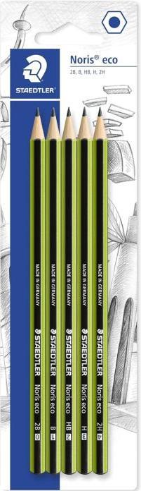 Image du produit Staedtler Noris eco Set à 5 crayons graphite