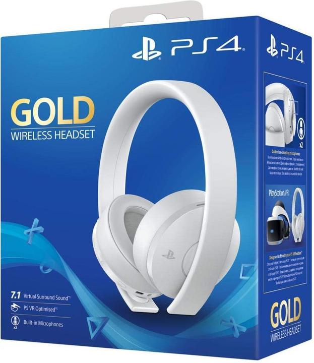 Produktbild Sony PS4 Wireless Headset White Edition (Kabellos)