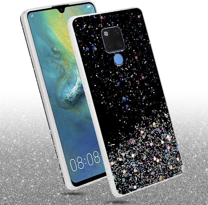 Actual product image Cadorabo TPU cover sparkling glitter (Mate 20)