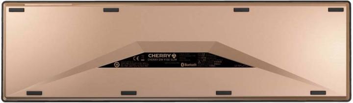 Image du produit CHERRY DW 9100 SLIM Clavier RF sans fil + Bluetooth QWERTY Anglais Noir (ING. Int., Sans fil)