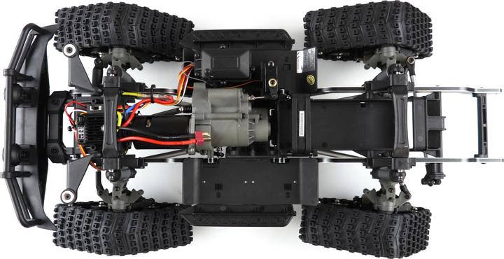 Immagine prodotto Amewi AMXRock RCX10TB elettrico spazzolato cingolato 1:10 RTR blu (RTR pronto all'uso)