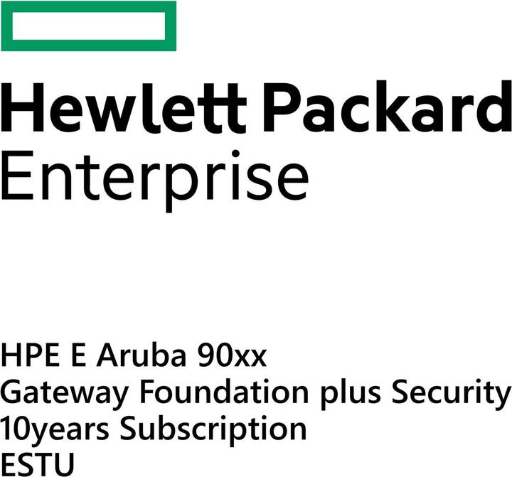 Immagine prodotto HPE E Aruba 90xx Gateway Foundation plus Security 10yr Sub E-STU (1 Dispositivi)