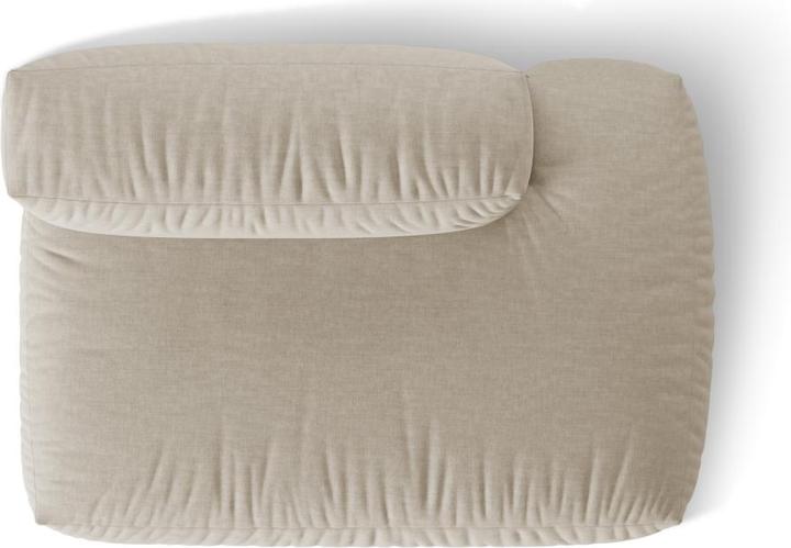 Actual product image Micadoni Modular Right Open Corner Sofa, "Martina", 1 Seat, 133x106x75 Made in Europe (2 person sofa)