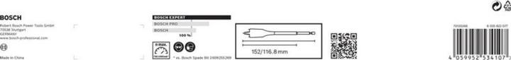 Produktbild Bosch Professional Zubehör EXPERT Self Cut Speed Flachfräsbohrer-Set, 10/12/13/14/16/18/20/22/24/25/28/30/32 mm, 13-tlg. (10, 12, 13, 14, 16, 18, 20, 22, 24, 25, 28, 30, 32 Millimeter)