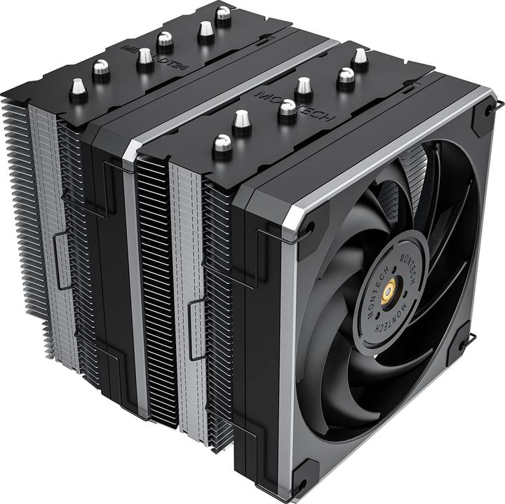 Immagine prodotto Montech Raffreddatore CPU DT24 in metallo, 2x120 mm (153 mm)