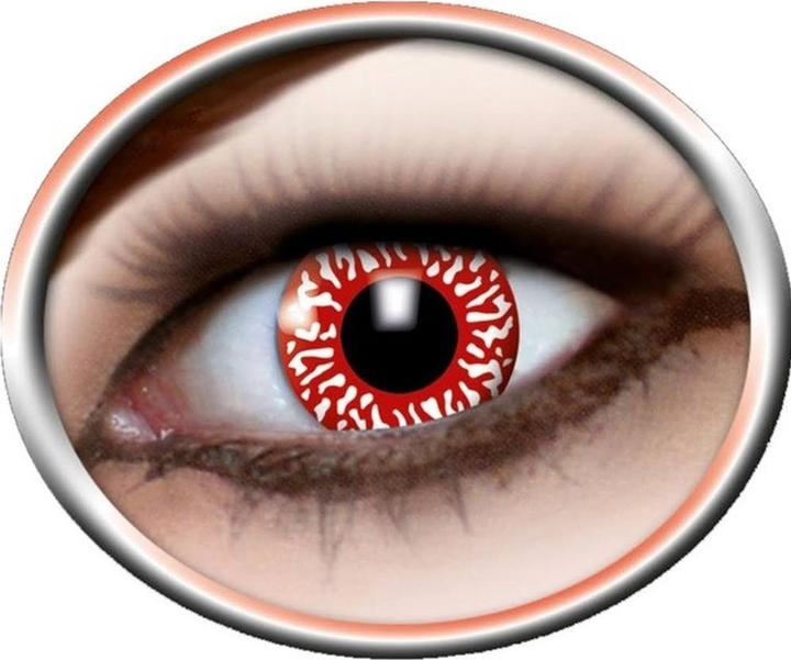 Produktbild Zoelibat Kontaktlinsen blutig 1 (Rot, Weiss)