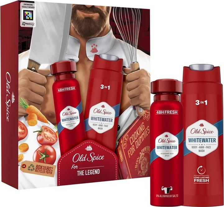 Actual product image Old Spice Set Whitewater (Spray, 400 ml)