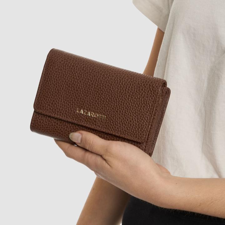 Image du produit Lazarotti Bologna Leather Porte-monnaie en cuir 14 cm