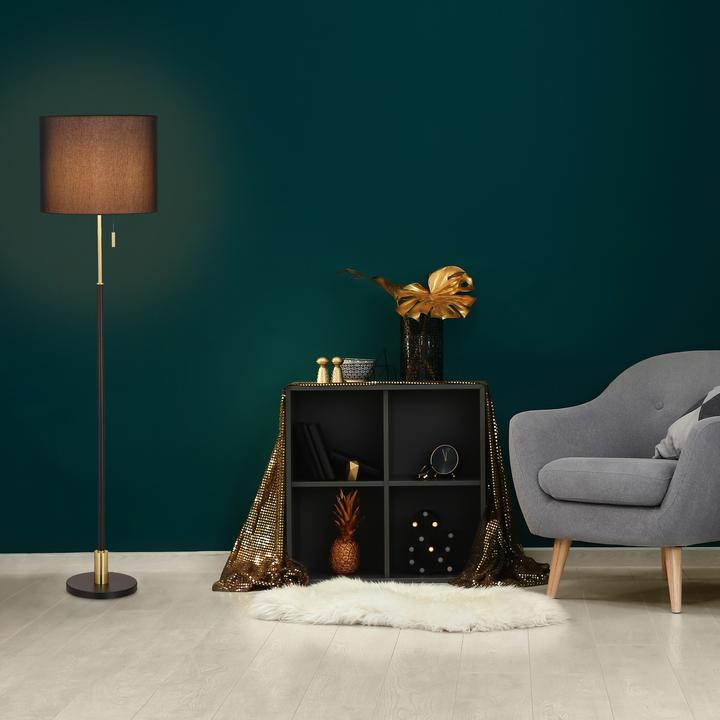 Actual product image Relaxdays standard lamp (E27)
