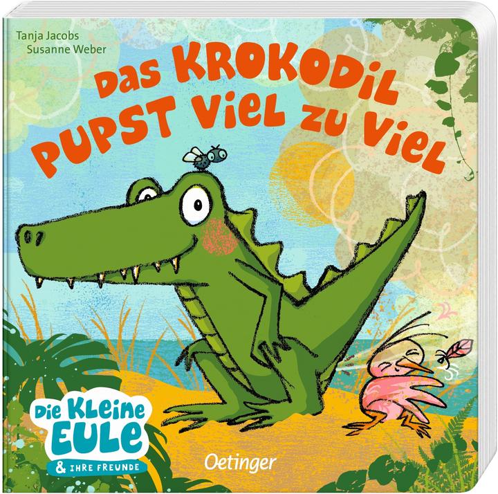 Immagine prodotto Das Krokodil pupst viel zu viel (Tedesco, Weber Susanne, Giacobbe Tanja, 2024)
