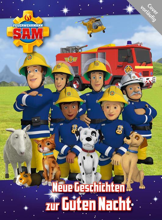 Actual product image Panini Feuerwehrmann Sam: Neue Geschichten zur Guten Nacht (German, Katrin Surcharge, 2022)