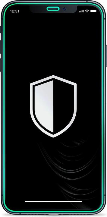 Actual product image 3MK NeoGlass for iPhone 11 Pro black frame (1 Piece, Apple iPhone 11 Pro)