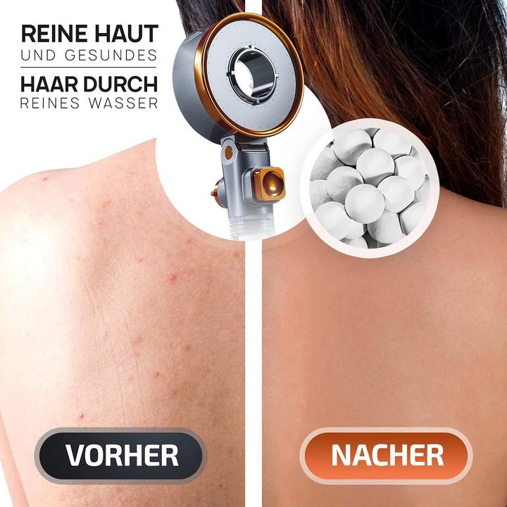 Produktbild Powerlap Duschkopf mit Filter (3 Strahlarten)