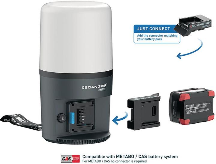 Actual product image Scangrip Area 6 Connect work light (6000 lm)