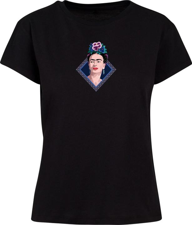 Actual product image Merchcode Ladies Frida Kahlo - Square Box Tee - 118565 (M)