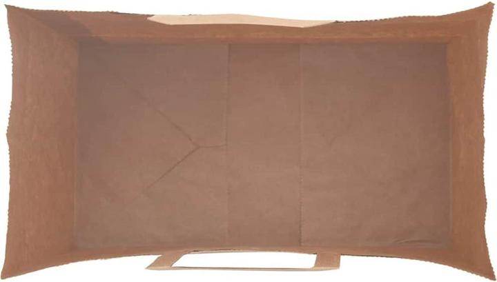 Immagine prodotto VidaXL Sacchetti di carta kraft 50 pezzi con manico nero 15x8x21 cm (Borsa da regalo, 50 x)