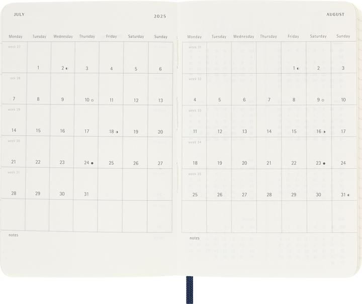 Actual product image Moleskine Notebook (Pocket, A6, English)