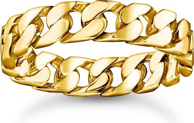 Thomas Sabo Ring Kettenglieder vergoldet