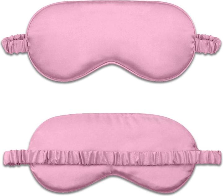 Immagine prodotto Vanessa Beauty Maschera per dormire in raso - Rosa (Maschera sonno)