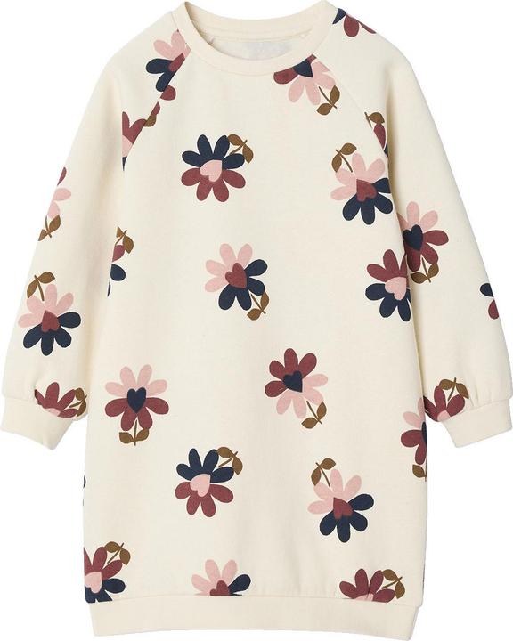 Actual product image Vertbaudet Mädchen Sweatkleid mit Blumen (86)