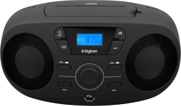 Image du produit Bigben CD/ Radio portable CD61 UBS - noir (FM, PLL)
