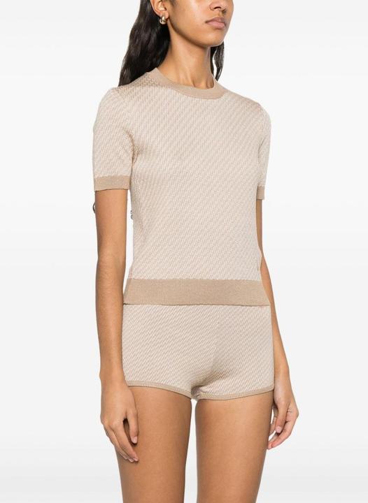 Actual product image Fendi T-shirts And Polos Brown (38)