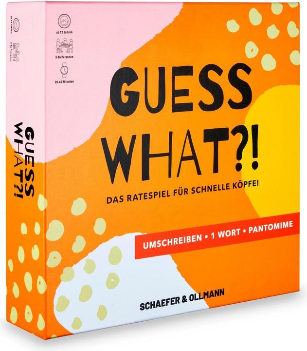 Image du produit Kampfhummel Guess What?! Jeu de devinettes, langue : allemand, catégorie (Allemand)
