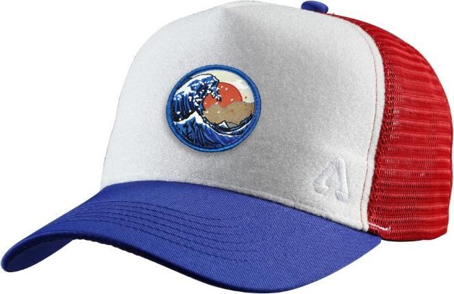 Blue, red - wave