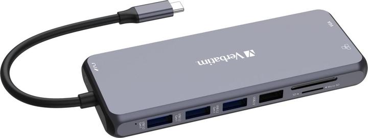 Actual product image Verbatim CMH-14 (USB-C, 14 Ports)