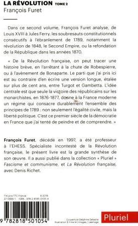 Produktbild Fayard La Révolution (Französisch, Furet François, 2018)
