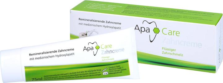 Actual product image ApaCare Remineralising toothpaste (75 ml)