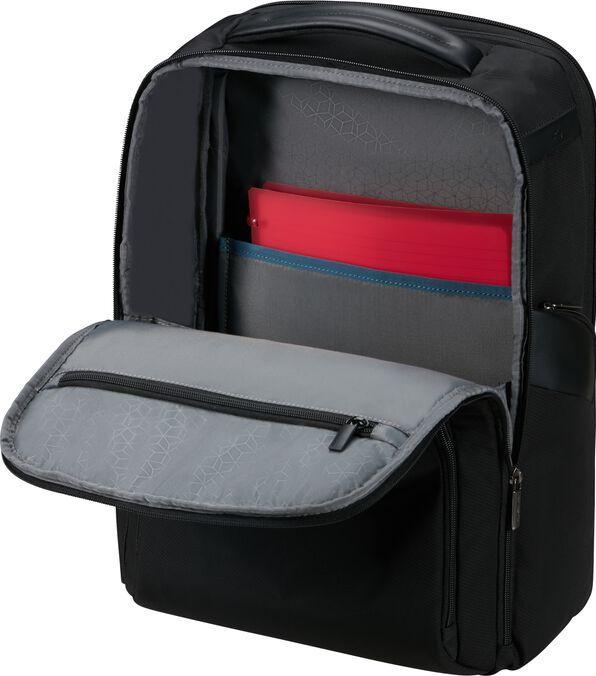 Actual product image Samsonite Evosight Expandable Rygsk til Laptop 17.3" | Sort (32.50 l)