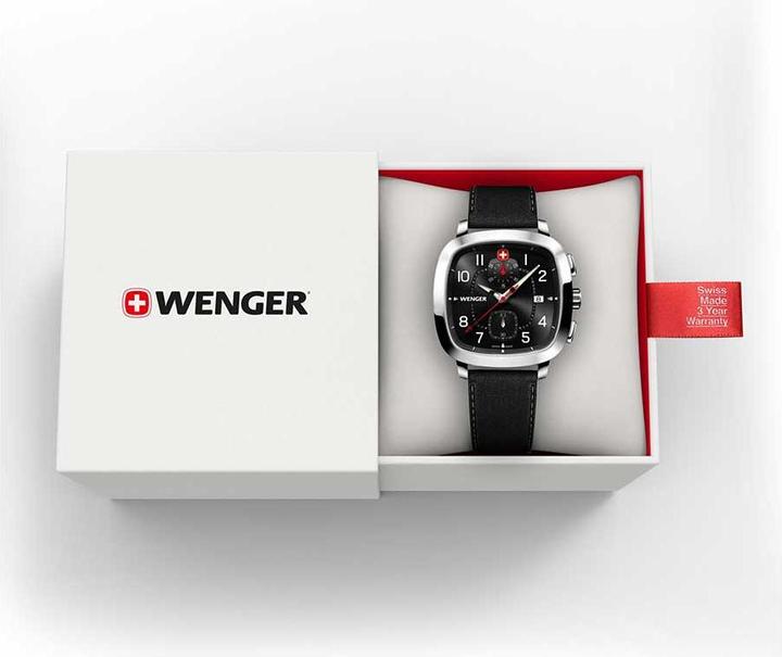 Immagine prodotto Wenger 01.1933.108 Vintage Sport (Fatto in Svizzera, Cronografo)