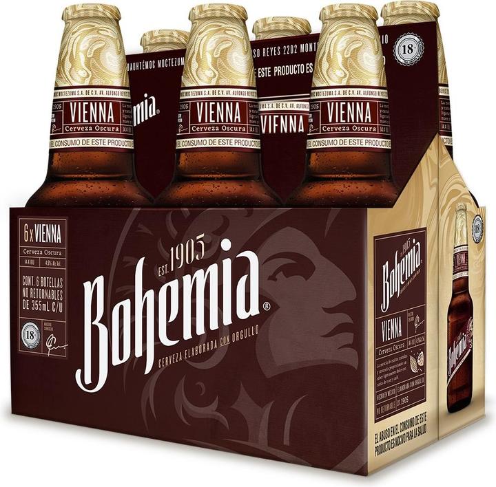 Actual product image Bohemia OSCURA Vienna Style crate / (24 x 35.5 cl)
